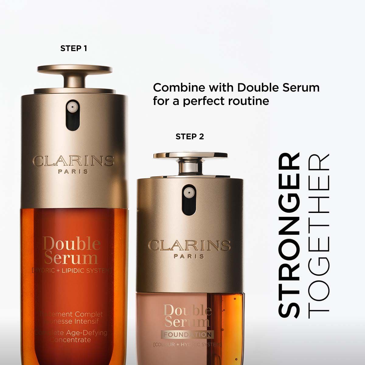 CLARINS Double Serum FoundationL３Ｎ Double Serum Foundation - 2-in-1 Hybrid Foundation | CLARINS®