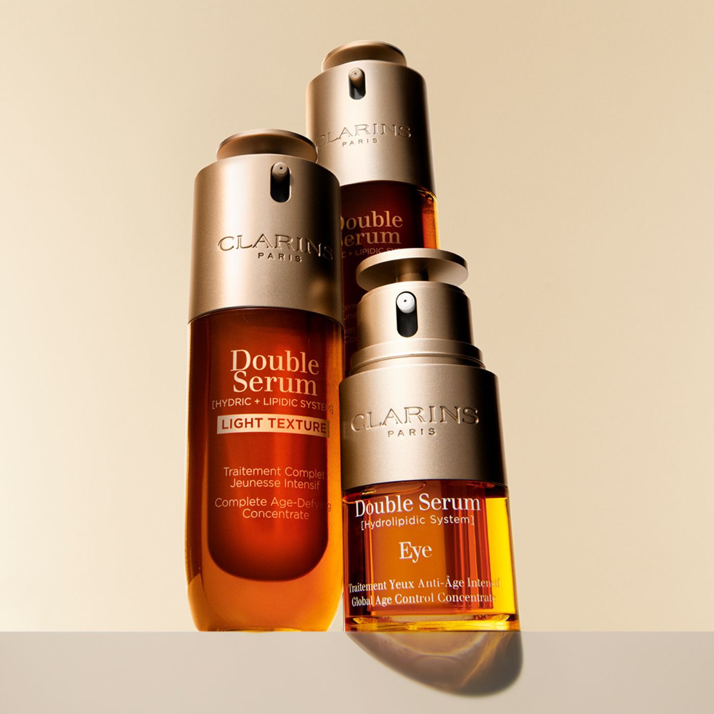 DOUBLE SERUM Light Texture - Anti-Ageing Serum | CLARINS®