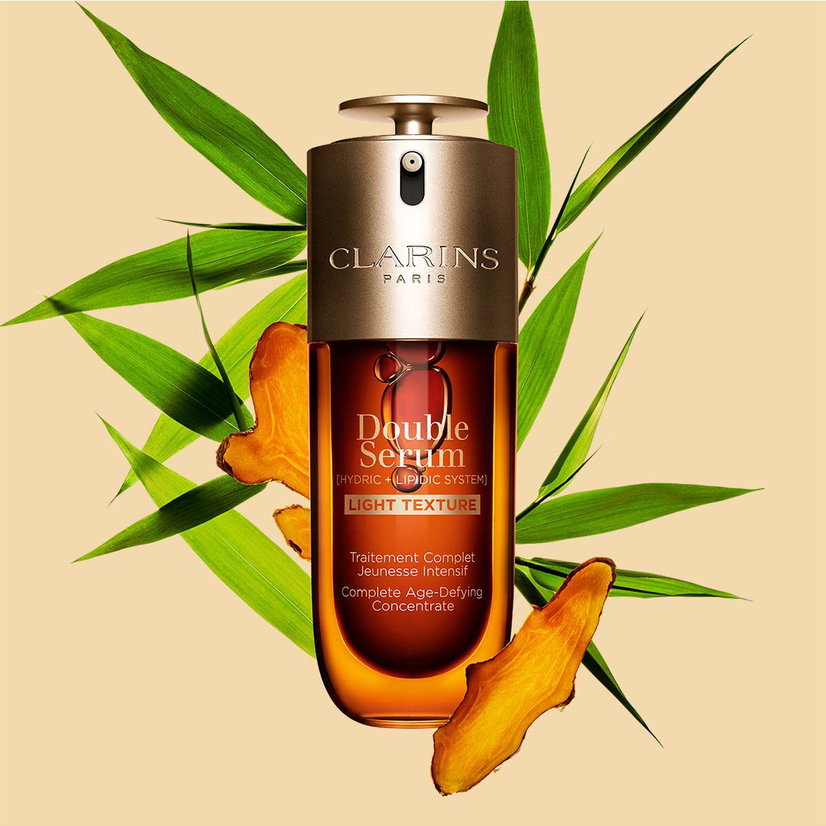 CLARINS Double Serum 50ml ライトテクスチャー DOUBLE SERUM Light Texture - Anti-Ageing Serum | CLARINS®