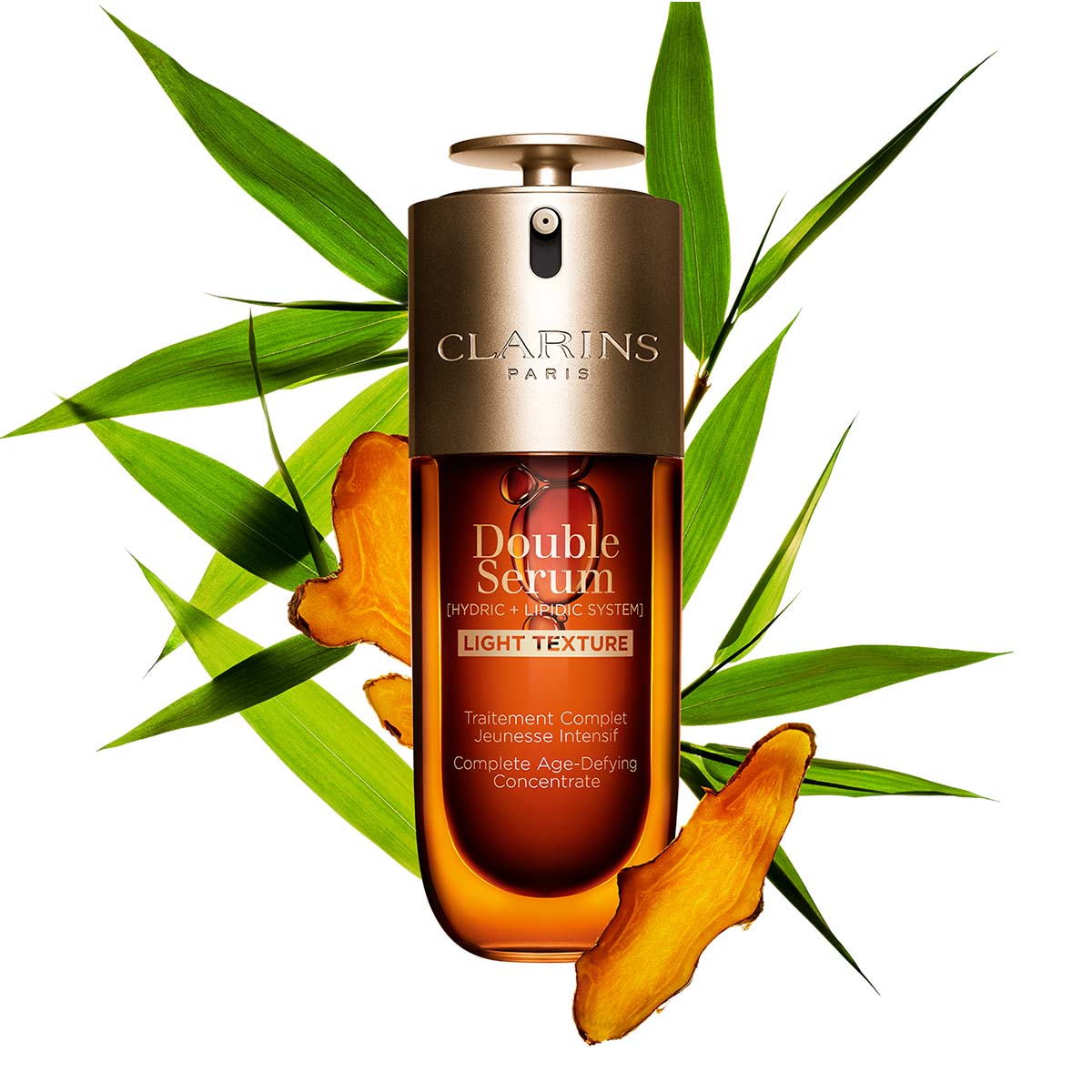 CLARINS Double Serum 50ml ライトテクスチャー DOUBLE SERUM Light Texture - Anti-Ageing Serum | CLARINS®