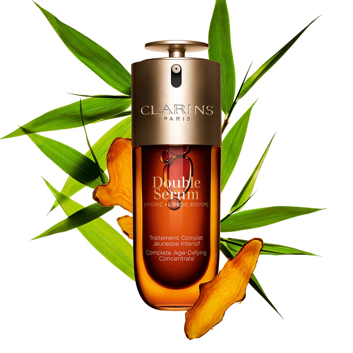美容液 CLARINS Double Serum 50mL DOUBLE SERUM - Anti-Aging + Anti-Wrinkle Serum | CLARINS®